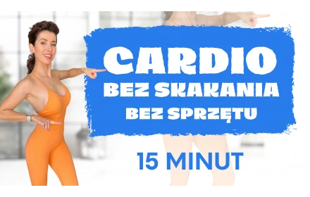 Cardio bez skakania - 15 minut