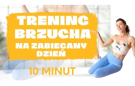 Trening brzucha na zabiegany dzień - 10 minut